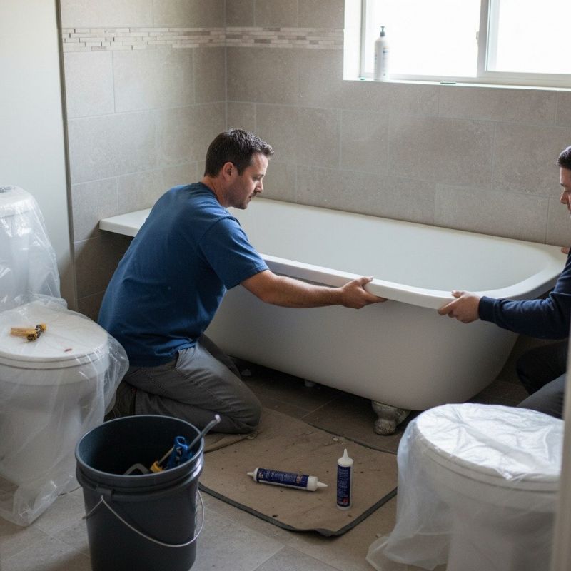 Senior Tub Installation detail